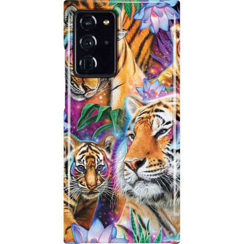 Daydream Galaxy Tigers by Sheena Pike Galaxy Cases